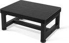 Multi-purpose Wooden Step Stool With Adjustable Non-slip Feet - Easy Assembly