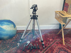 Heavy Duty Manfrotto Bogen 3033 074 Tripod With 3047 Three Way Head