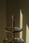 Three-tier Silver Serving Stand From French Patisserie  Ladur  e  cake Stand 