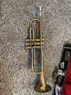 Getzen Trumpet Capri 590s Brass With Mouthpiece And Case