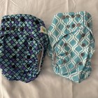 Glow Bug Cloth Diapers Lot 5 Pocket Diapers   5 Inserts  One Size  Water Theme