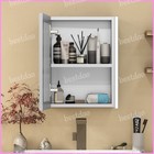 Mirrored Medicine Cabinet Bathroom Wall Mount Storage Organizer Mirror Cabinet