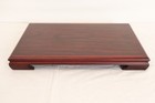 Vintage Japanese Rosewood Shitan Flower Stand Bonsai Display Base Table Showa