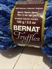 Lot Of 4 Full Skeins Bernat Truffles Yarn Royal Blue