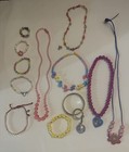 Adorable Mixed Jewelry Lot Of All Wearable Girls kids Jewelry Bracelets Necklace