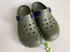Crocs Offroad Sport Clog Army Green Blue Unisex Men   s Sz 9 Women   s 11 New