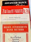 Vintage Trumpet Songbooks Band Sheet Music Drills Lot Of 15 Jazz Songs  60s