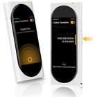 2-in-1 Ai Translator Device   Voice Recorder Transcriber  100  Languages Black