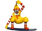 2004 Ronald Mcdonald Snowboarding Plastic Holiday Christmas Ornament