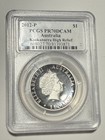 2012-p Australia  1 Kookaburra High Relief 1oz Pcgs Pr70dcam  81393871