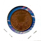 Las Vegas  Nevada The Silver State Hoover Dam Souvenir Token Coin Medal 