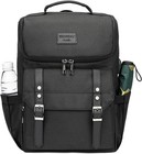 Vintage Backpack With Usb Charging Port 15 6 Inch Laptop Black