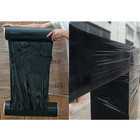 50   X 210  80 Ga 2 Roll Pallet Wrap Stretch Film Hand Shrink Wrap 1500ft Black