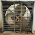Vtg Bryson Manor Box Fan  Thermo Controlled In out Store Brand Lakewood  Parts  