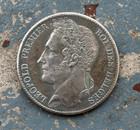 Coin 1840 France 5 Francs Leopold 