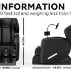 Full Body Massage Chair Recliner Zero Gravity Back Roller Air Pressure Shiatsu