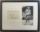 Steve Prefontaine        Framed   signature   Autograph  