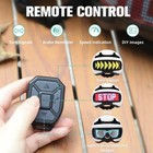 Adult Bike Helmet With Led Display smart Bicycle Helmet   Remote And App Control