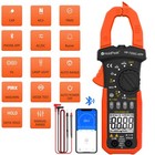 Digital Trms Clamp Meter 600v Ac dc 400a 40m   26mm 4000c Data Hold Backlight