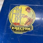 Ac Gilbert Erector Set Blue Metal Case W How To Make Em Book Parts 1930s