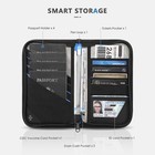Rfid Blocking Passport Holder Travel Wallet Bag Security Neck Pouch Anti-theft