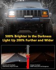 Bicyaco 5x7 6x7 Led Headlight For Jeep Yj Xj Cherokee Kenworth H6054 H5054 H6054