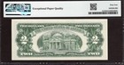 1963  2 Legal Tender  Us Note  Pmg Choice Uncirculated 64 Epq Banknote  Red Seal