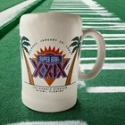 Nfl Super Bowl Football Xxix 29 Vintage Miami Stadium 1995 Beer Mug Coffee Stein
