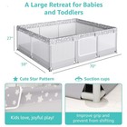 Large Baby Playpen For Babies And Toddlers - 70x59in Giant Play Pen For Babies 6