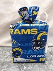 Nfl Los Angeles Rams On Blue Cotton Fabric  Handmade  Square Tissue Box Cover