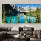 Lake Scenery Canvas Painting Wall Art Mural Poster Print Home Decor Wall Picture