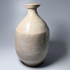Joseon Dynasty White Porcelain Tokkuri Vase 9 5in Amamori-te Sand Foot 5 7in