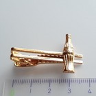 M146 Coca-cola Tie Clip  Pure Silver With Gold Plating