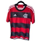 Adidas 2023 2024 Flamengo Home Soccer Jersey  Size Medium 