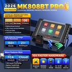 2026 Autel Maxicom Mk808bt Pro Android 11 Bi-directional Control Scanner Tool
