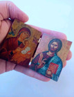  Orthodox Icons  set Of Six Handmade Wooden  Icons  Free Shipping 