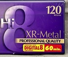 Maxell Xr-metal Hi8 120min Professional Quality 8mm Camcorder Videotape L              k