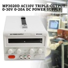 Mp3020d Led Regulated Variable Lab Dc Bench Power Supply 0-30v 0-20a  power Line