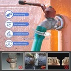 130pc Adjustable Hose Clamps Worm Gear Stainless Steel Clamp Assortment 7 Sizes