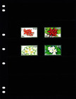  6 75 Scott Value - 2011 Fiji Frangipani Flowers Pacific Scarcer Mnh Nh Umm