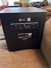 Jbl Lsr310s 10  Powered Studio Subwoofer Black  200w Rms  Xlr 1 4  Inputs