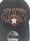 Mlb Houston Astros 2017 World Series Champions W Era Twenty Hat Cap On Field