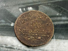Maverick City Saloon Billiard  Pool Bbc Trade Token  possible Ohio  C1878