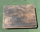 Antique Morris   Company Beef Box Painesville Ohio Wooden Vintage Chicago 11x8x3