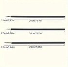 3pcs Chinese Calligraphy Brush Set Fine Line Painting Bamboo Pens - New