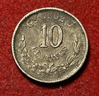 Mexico 10 Centavos 1897 Go R Silver Coin Km 403 5 Guanajuato Mint T8617bb