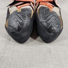 La Sportiva Solution P3 Womens Size 6 Black Orange Rock Climbing Shoes Straps