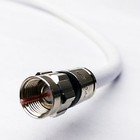 Made In Usa Tri-shield Rg6 Coaxial Patch Cable 75 Ohm 18awg Anti-uv Compression