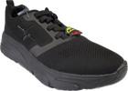 Work Shoes Slip Resistant Women Black Mesh Hotel Comfort Cushioned Maytall 2602