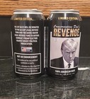 Donald Trump Ultra Right Beer Limited Edition Conservative-2 Cans Mug Shot Empty